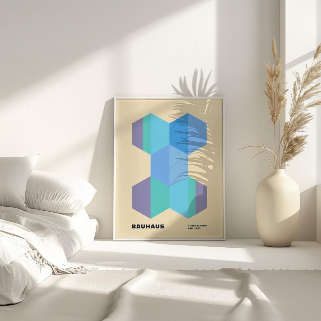 0308 bauhaus44 blue 3x4 4 mockup