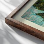 1 Philippians 4 13 close up dark wood mockup