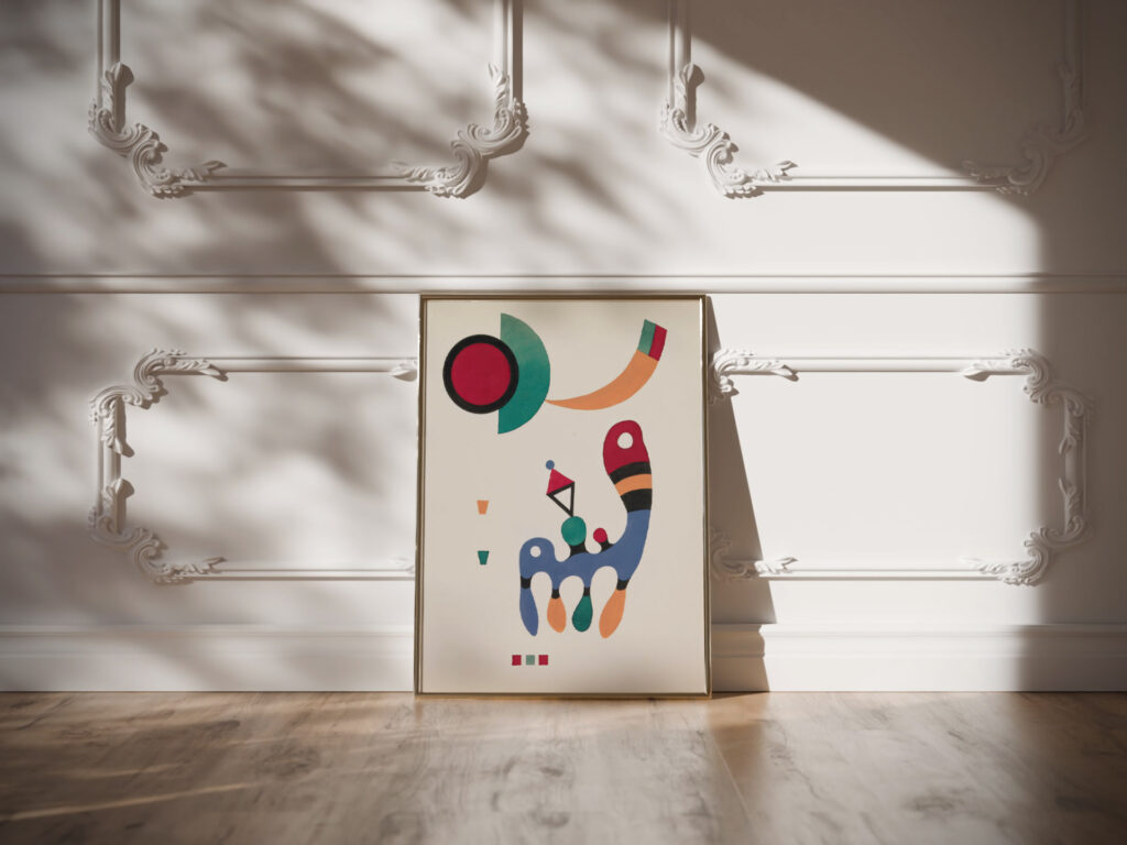 11 tableux et 7 poemes 1945 Wassily Kandinsky video mockup