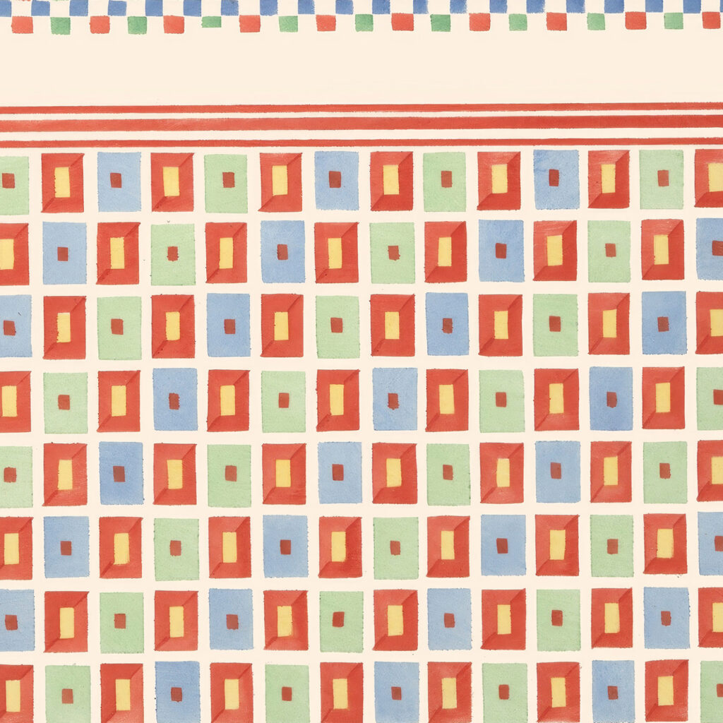 11. Plafond du Tombeau Damenemant n° 58 12. Plafond du Tombeau Damenheb n° 90 1911 Gustave Jequier 8 mockup