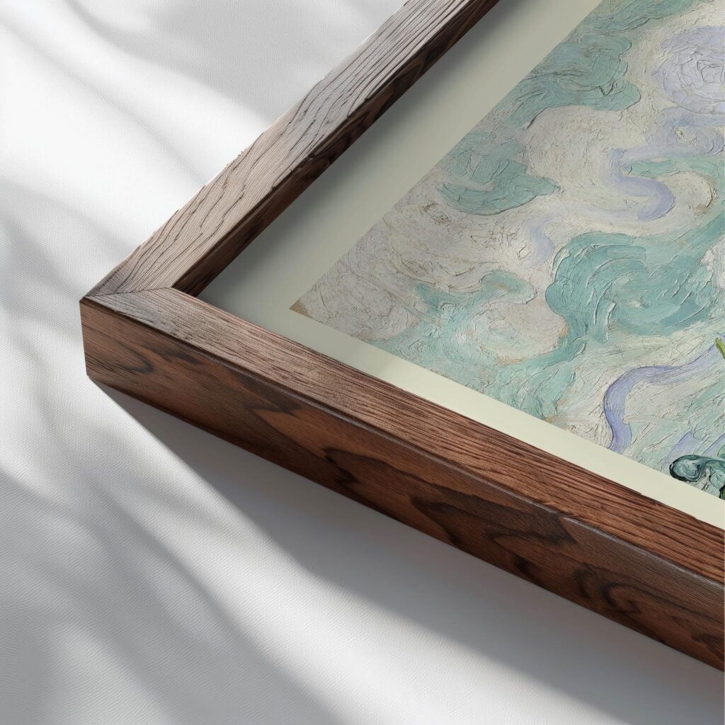 13 2 Corinthians 4 18 close up dark wood mockup