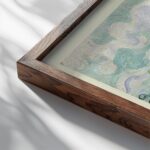 13 2 Corinthians 4 18 close up dark wood mockup