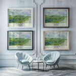 13 2 Corinthians 4 18 framed posters mockup