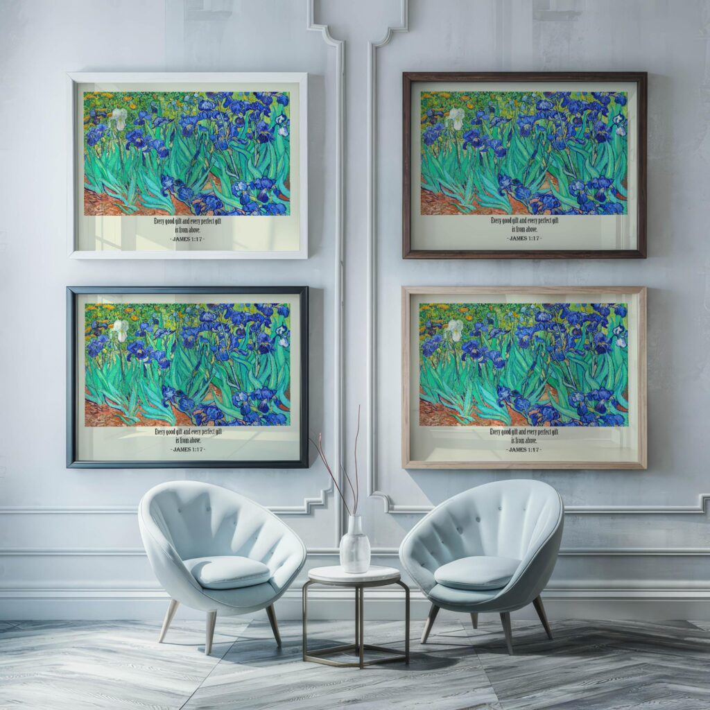 14 James 1 17 framed posters mockup