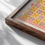 16 et 17. Plafonds du Tombeau Damenemant n° 58 1911 Gustave Jequier close up dark wood mockup