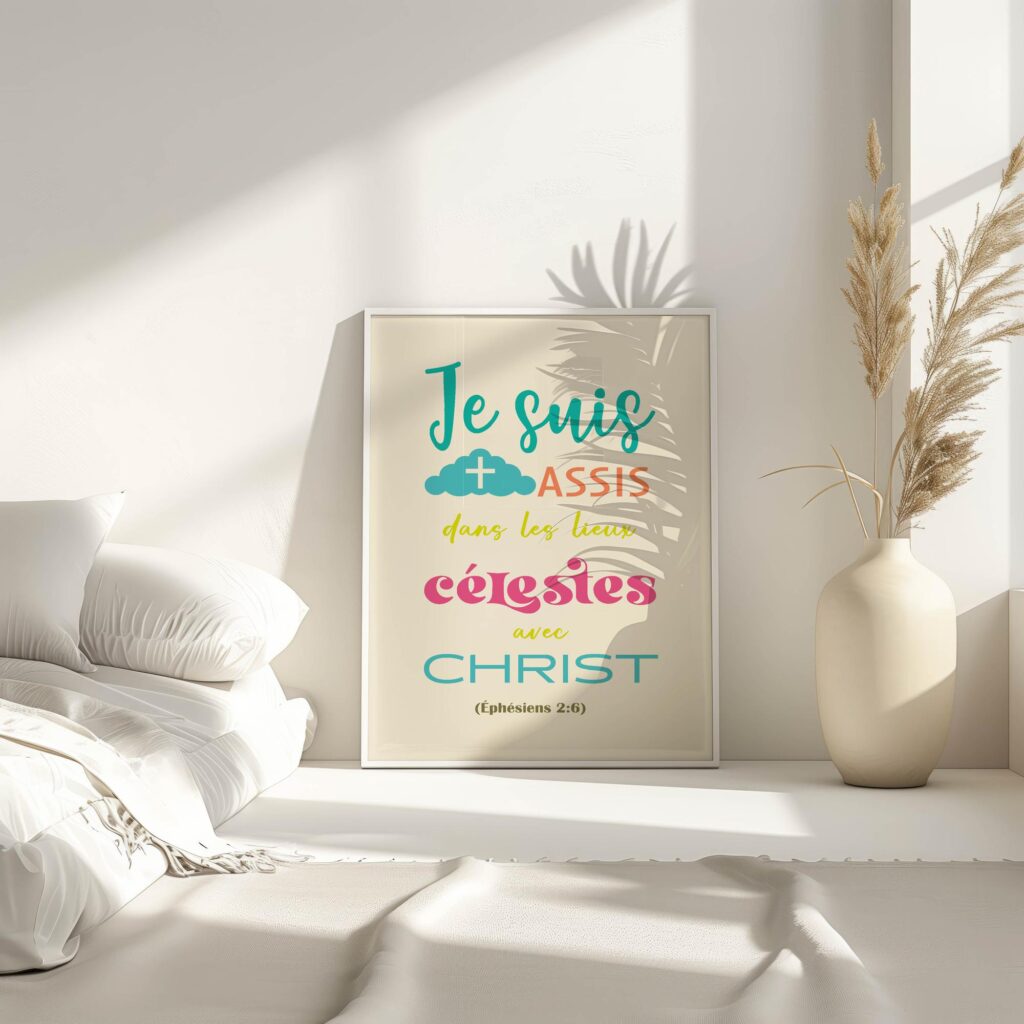 18 Je suis assis dans les lieux celestes avec Christ 4 mockup