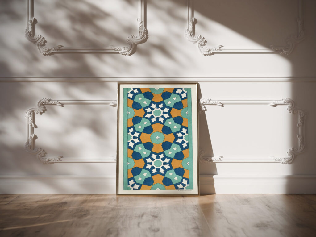 18 plates of ornamental tiles from the Afghan Boundary Commission Pl 01 1884 Afghan Boundary Commission video mockup