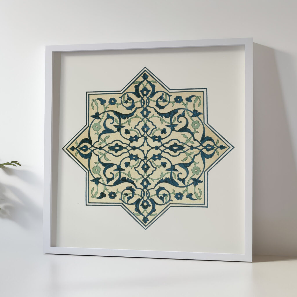 18 plates of ornamental tiles from the Afghan Boundary Commission Pl 03 1884 Afghan Boundary Commission 5 mockup