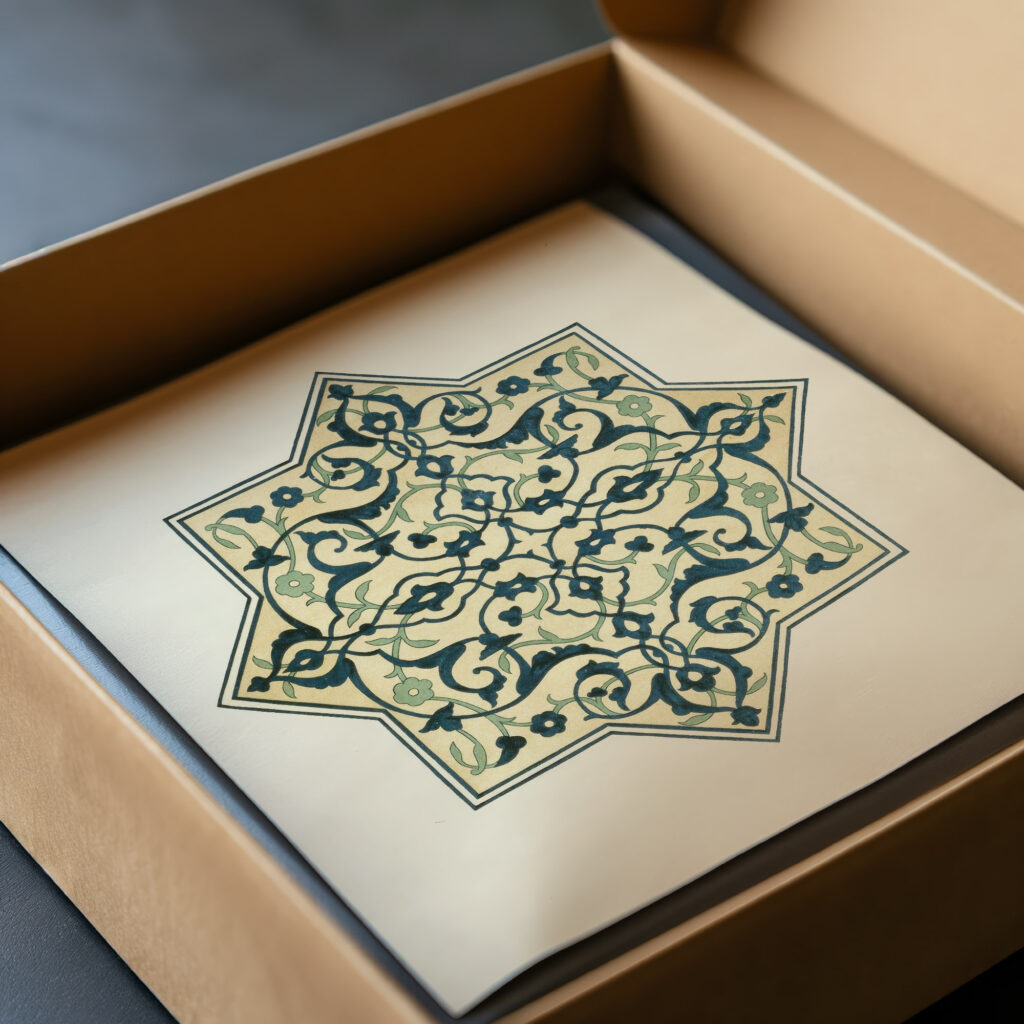 18 plates of ornamental tiles from the Afghan Boundary Commission Pl 03 1884 Afghan Boundary Commission video mockup