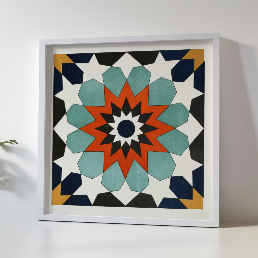 18 plates of ornamental tiles from the Afghan Boundary Commission Pl 04 1884 Afghan Boundary Commission 5 mockup