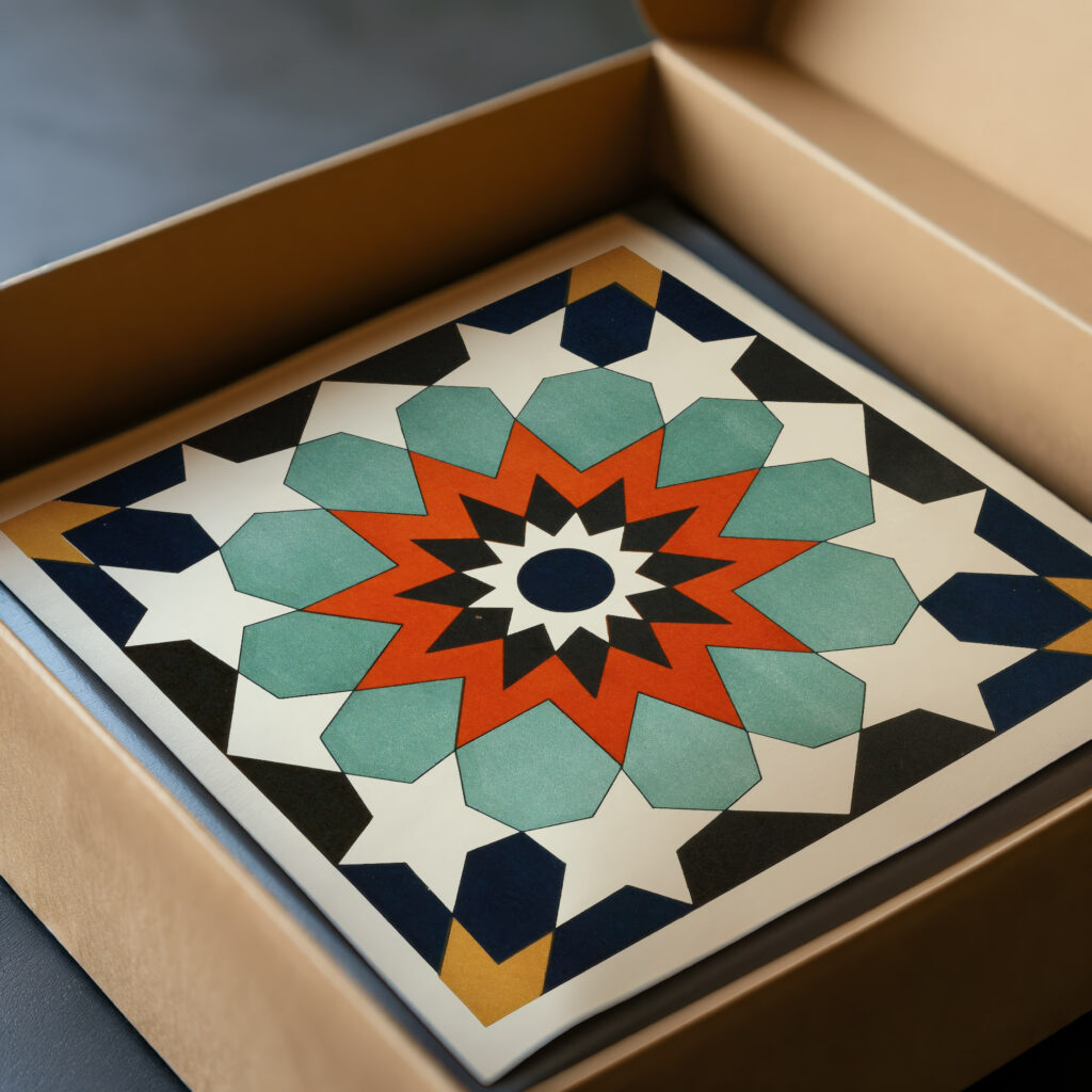 18 plates of ornamental tiles from the Afghan Boundary Commission Pl 04 1884 Afghan Boundary Commission video mockup