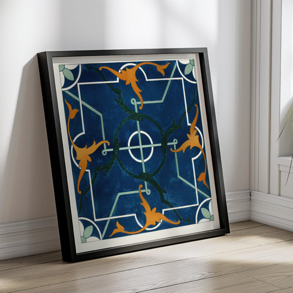 18 plates of ornamental tiles from the Afghan Boundary Commission Pl 05 1884 Afghan Boundary Commission 4 mockup