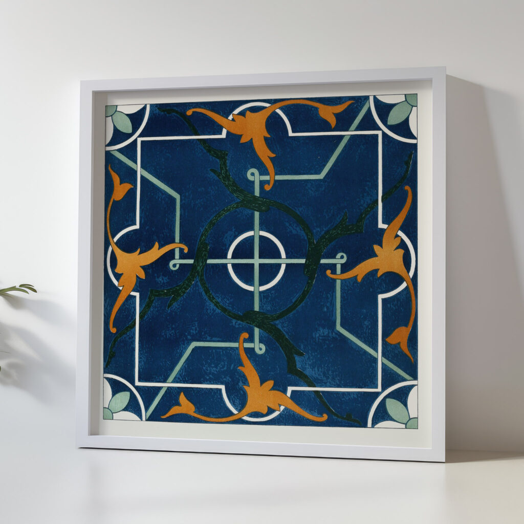 18 plates of ornamental tiles from the Afghan Boundary Commission Pl 05 1884 Afghan Boundary Commission 5 mockup