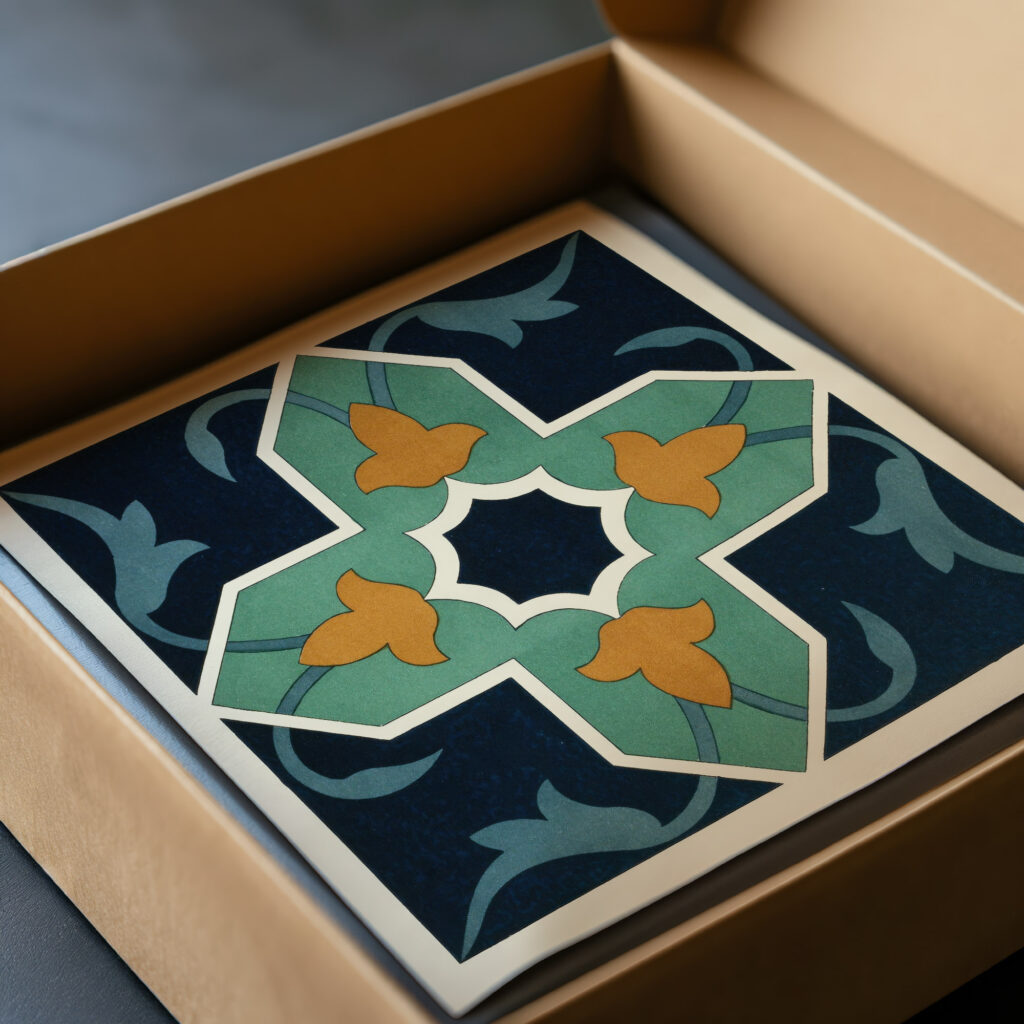 18 plates of ornamental tiles from the Afghan Boundary Commission Pl 06 1884 Afghan Boundary Commission video mockup