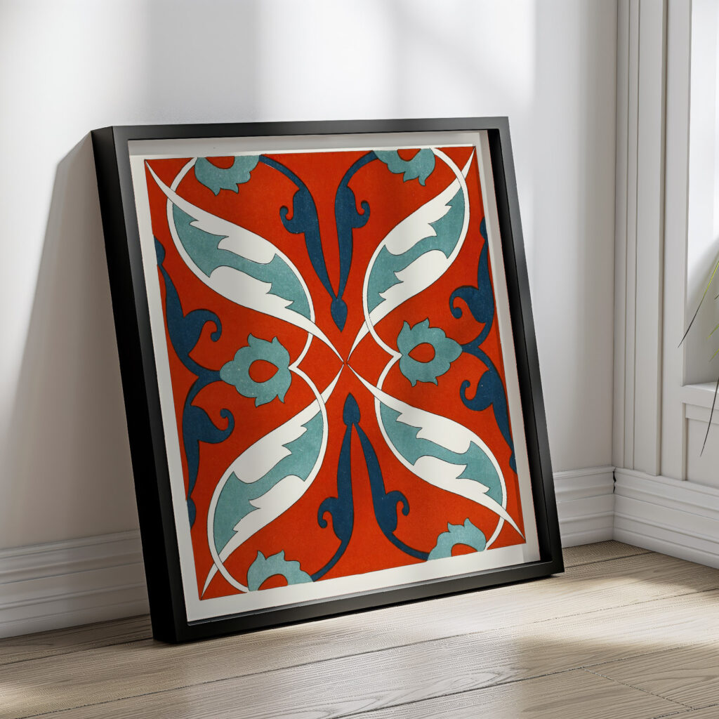 18 plates of ornamental tiles from the Afghan Boundary Commission Pl 07 1884 Afghan Boundary Commission 4 mockup