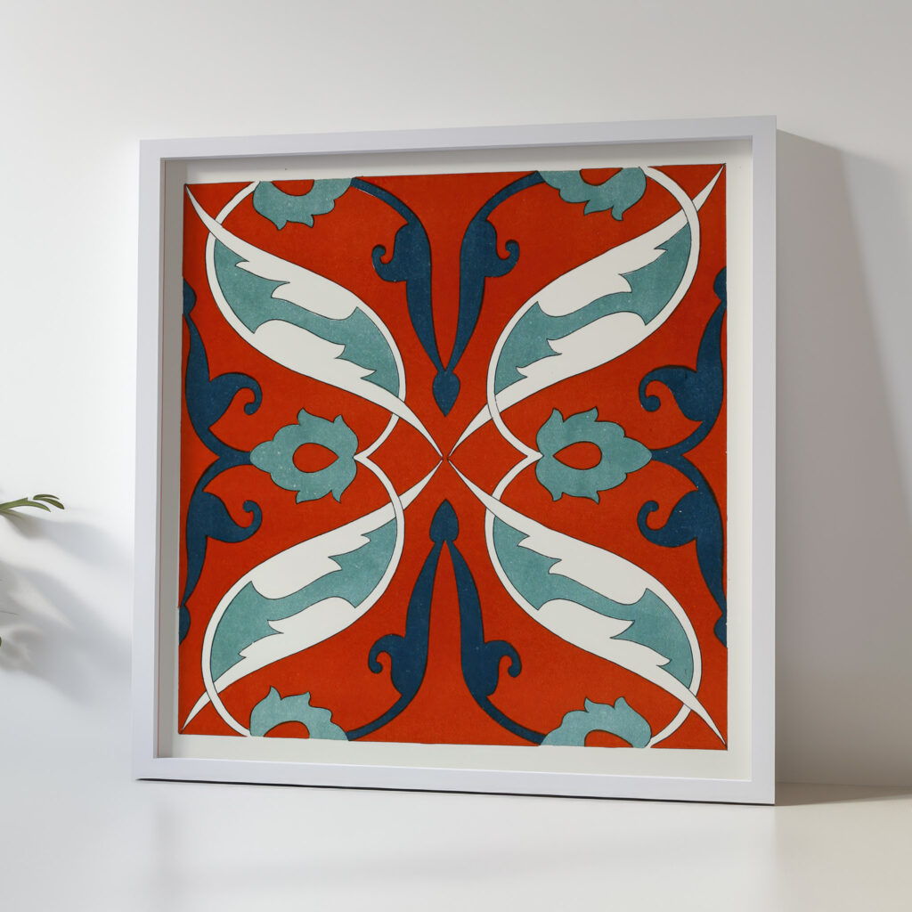 18 plates of ornamental tiles from the Afghan Boundary Commission Pl 07 1884 Afghan Boundary Commission 5 mockup