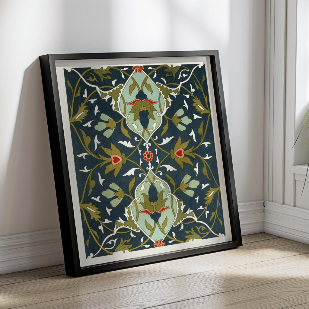 18 plates of ornamental tiles from the Afghan Boundary Commission Pl 10 1884 Afghan Boundary Commission 4 mockup