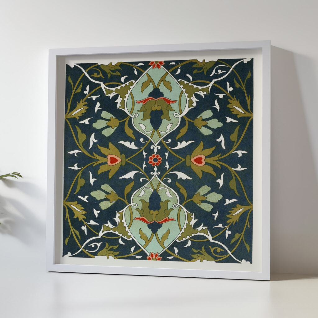 18 plates of ornamental tiles from the Afghan Boundary Commission Pl 10 1884 Afghan Boundary Commission 5 mockup