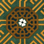 18 plates of ornamental tiles from the Afghan Boundary Commission Pl 11 1884 Afghan Boundary Commission 8 mockup