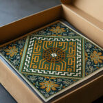 18 plates of ornamental tiles from the Afghan Boundary Commission Pl 11 1884 Afghan Boundary Commission video mockup