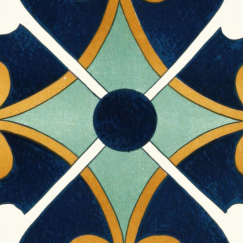 18 plates of ornamental tiles from the Afghan Boundary Commission Pl 13 1884 Afghan Boundary Commission 8 mockup