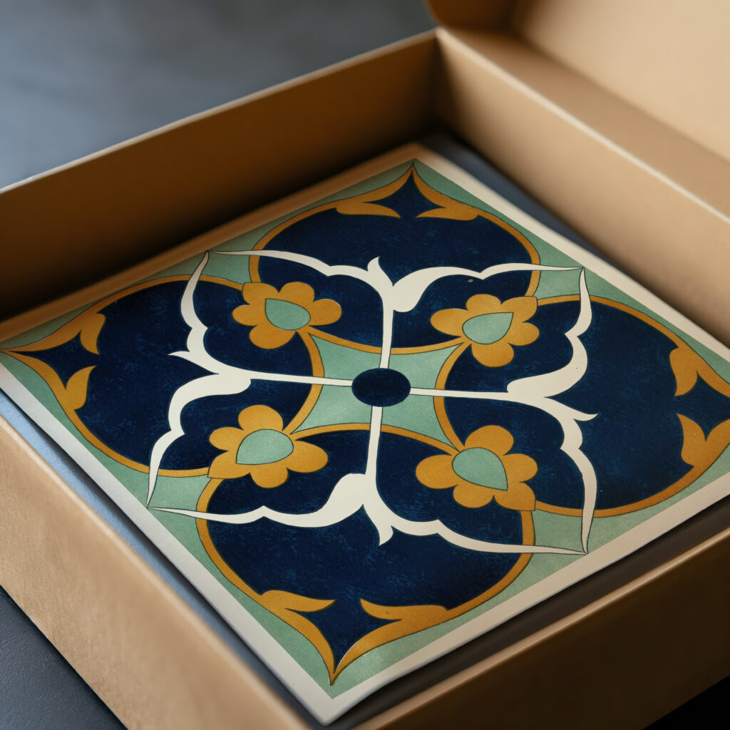 18 plates of ornamental tiles from the Afghan Boundary Commission Pl 13 1884 Afghan Boundary Commission video mockup