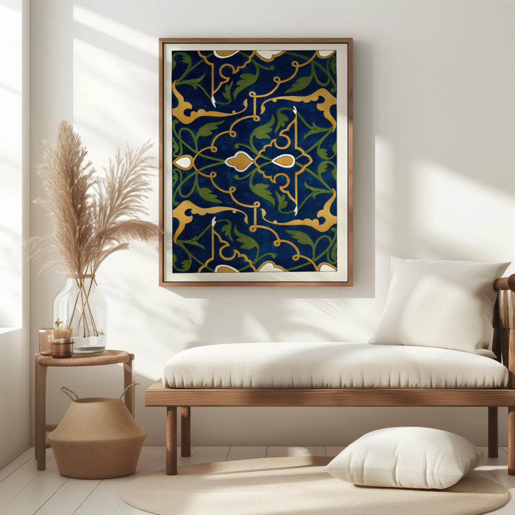 18 plates of ornamental tiles from the Afghan Boundary Commission Pl 15 1884 Afghan Boundary Commission 5 mockup