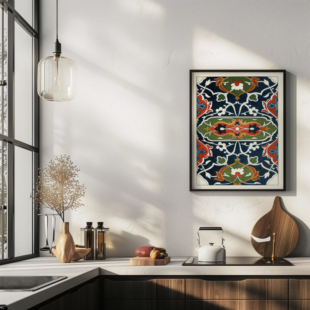 18 plates of ornamental tiles from the Afghan Boundary Commission Pl 17 1884 Afghan Boundary Commission 6 mockup