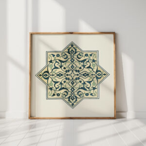 18 plates of ornamental tiles from the afghan boundary commission pl 03 1884 afghan boundary commission high quality print