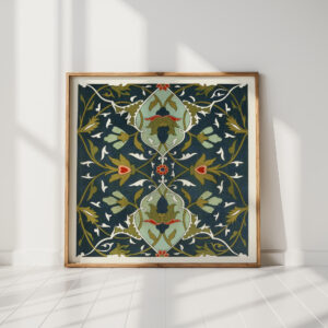 18 plates of ornamental tiles from the afghan boundary commission pl 10 1884 afghan boundary commission high quality print