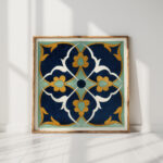 18 plates of ornamental tiles from the afghan boundary commission pl 13 1884 afghan boundary commission high quality print