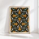 18 plates of ornamental tiles from the afghan boundary commission pl 14 1884 afghan boundary commission high quality print