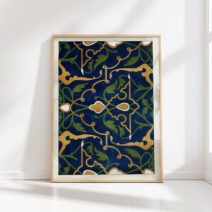 18 plates of ornamental tiles from the afghan boundary commission pl 15 1884 afghan boundary commission high quality print