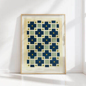 18 plates of ornamental tiles from the afghan boundary commission pl 18 1884 afghan boundary commission high quality print