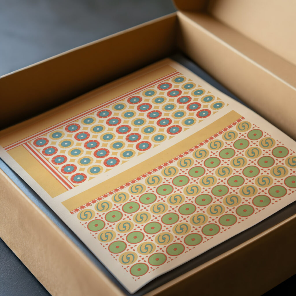 20. Plafond du Tombeau Damenheb n° 90 21. Plafond du Tombeau de Menkheper n° 79 1911 Gustave Jequier video mockup