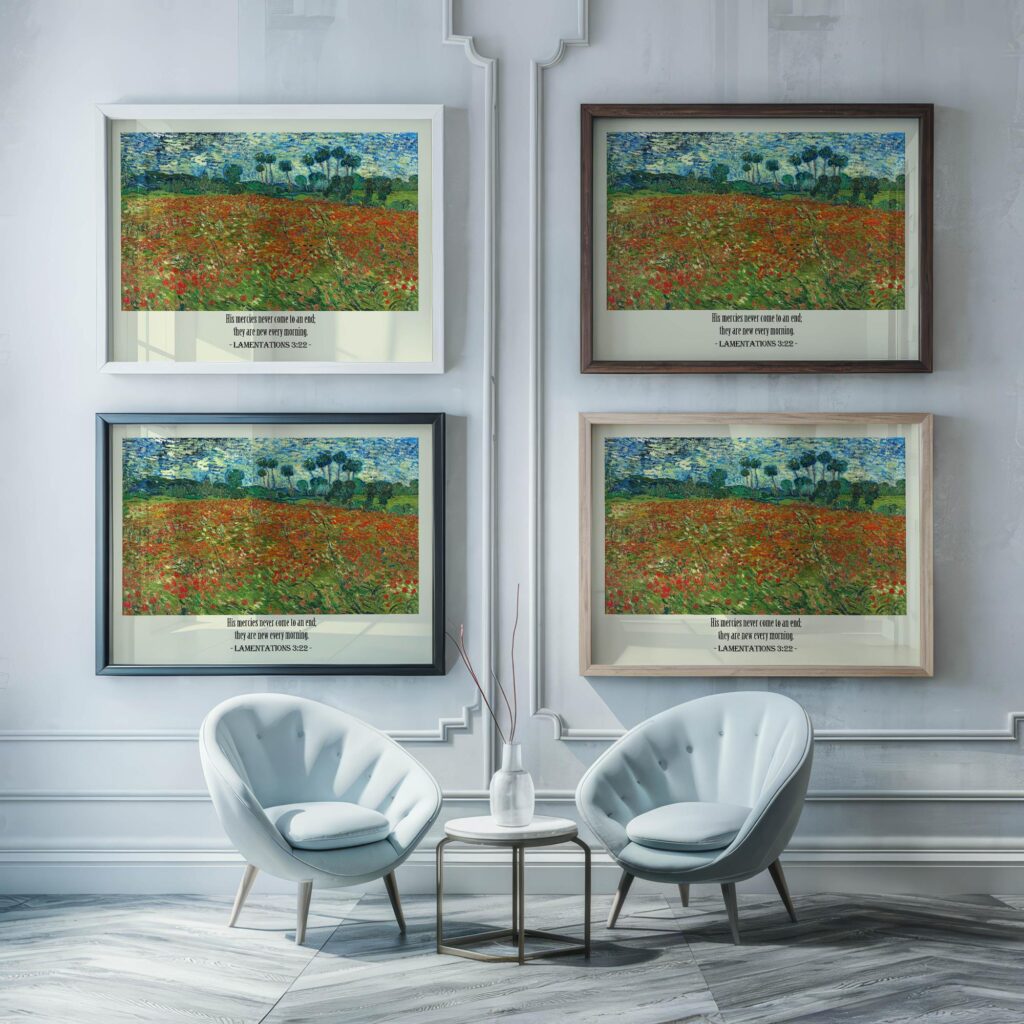 23 Lamentations 3 22 framed posters mockup