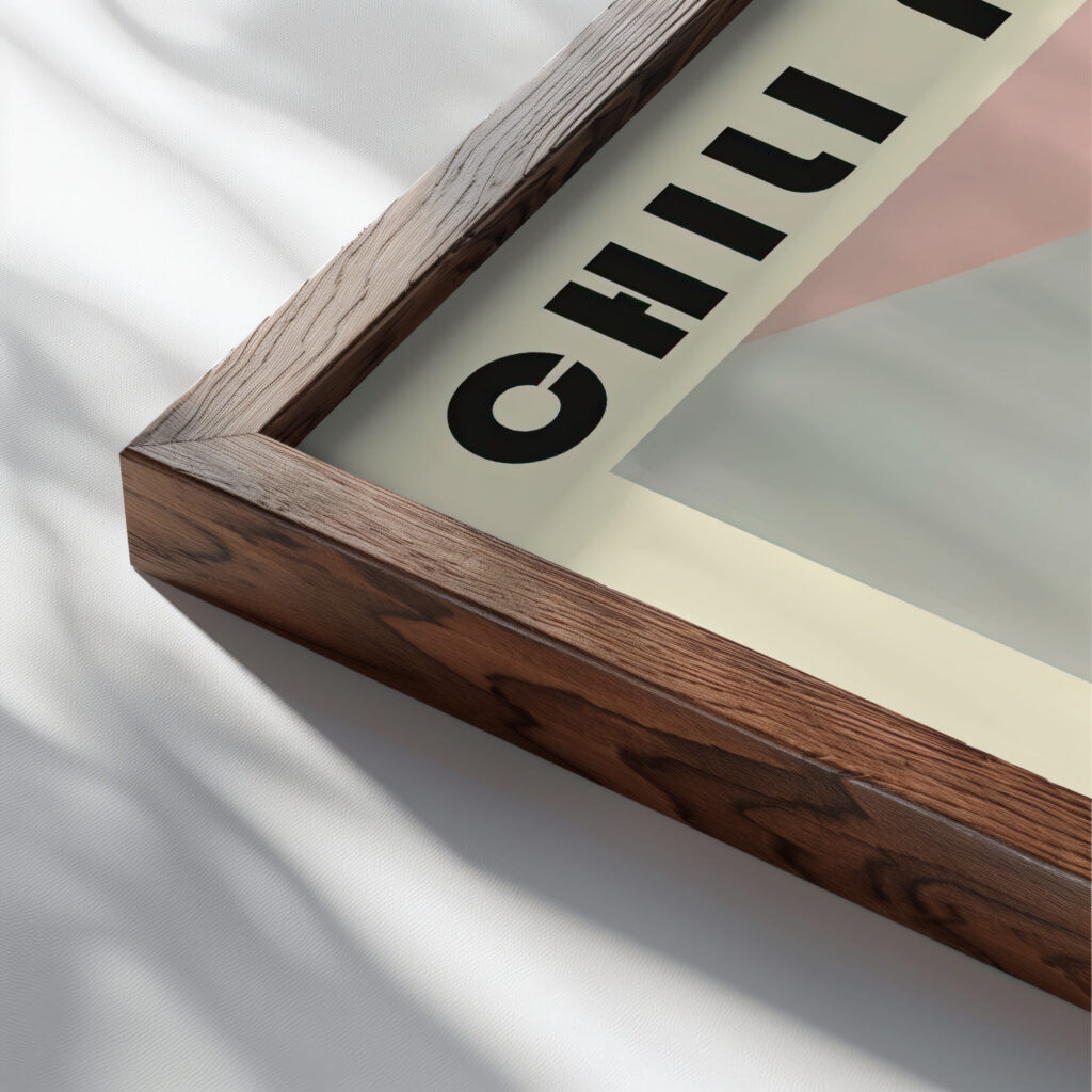 23 chilipepper bauhaus 3x4 close up dark wood mockup