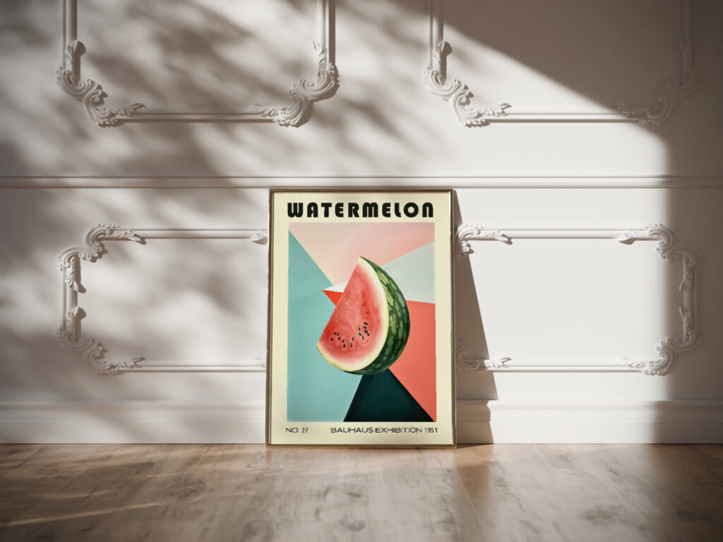 27 watermelon bauhaus 3x4 video mockup