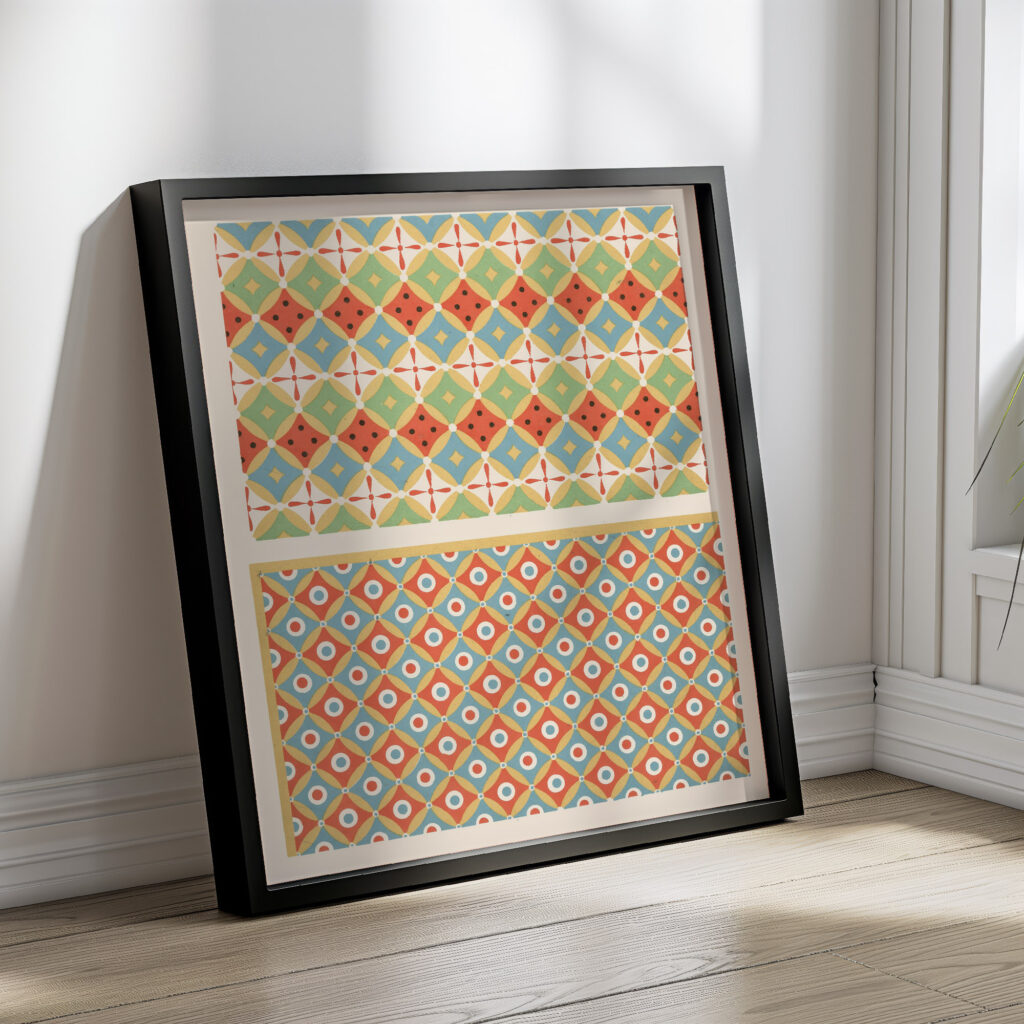 27. Plafond du Tombeau de Nekht Min n° 87 28. Plafond du Tombeau n° 91 Anonyme 1911 Gustave Jequier 4 mockup