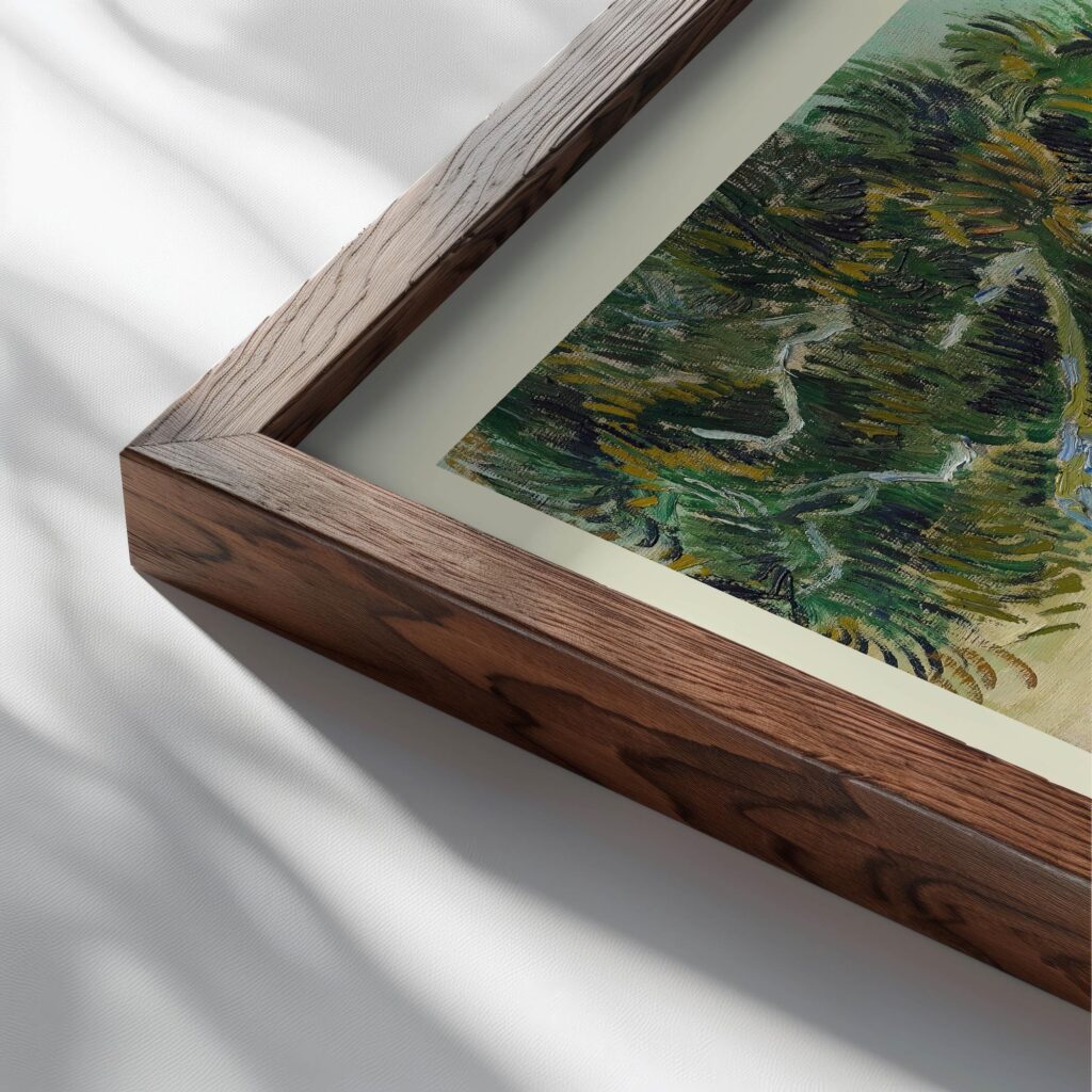 29 Galatians 5 22 close up dark wood mockup