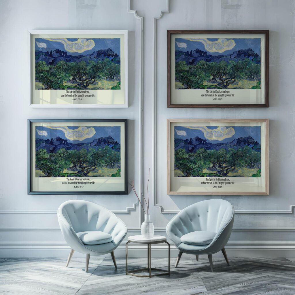 32 Job 33 4 framed posters mockup