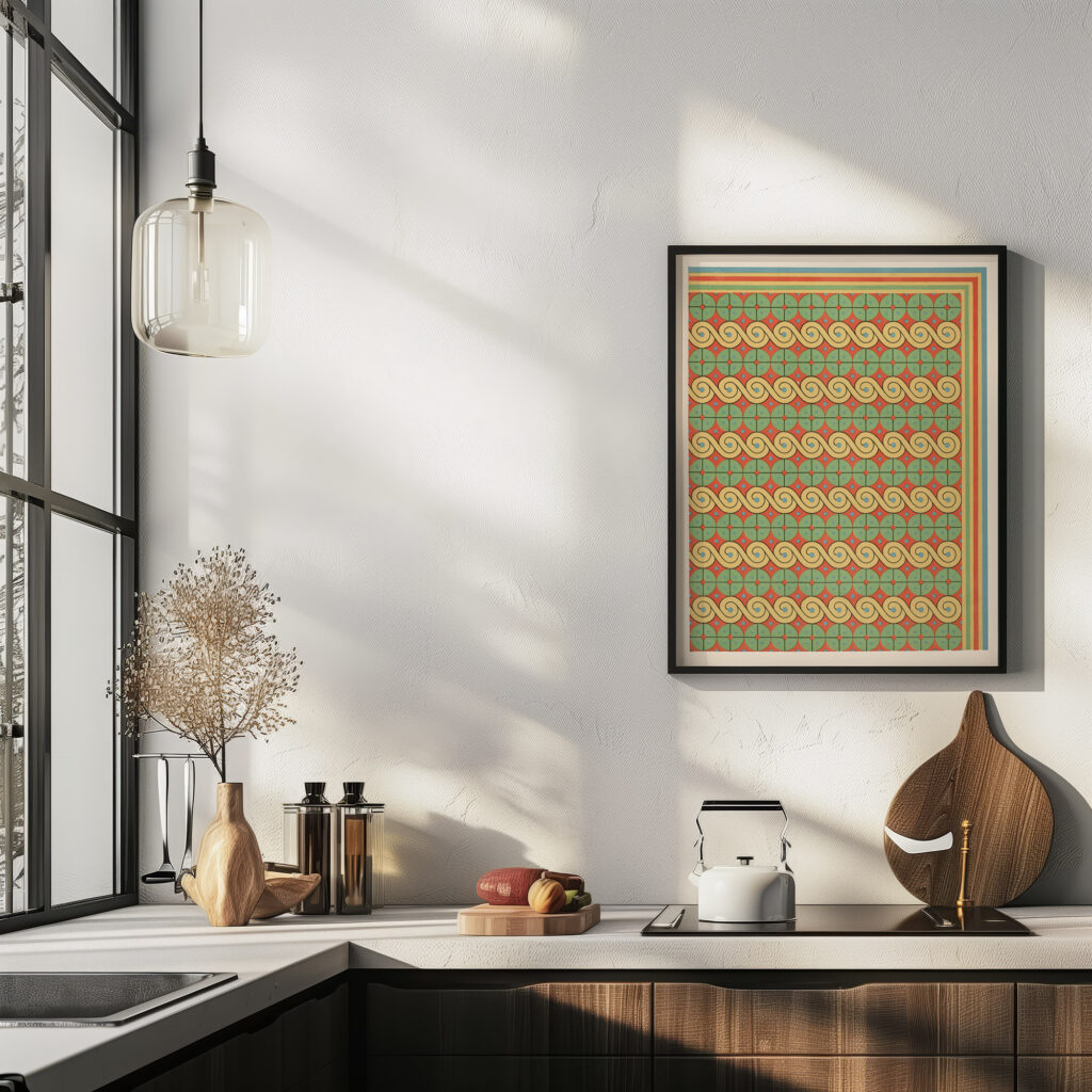 32. Plafond du Tombeau de Pa Nehasi Drah Aboul Negga 1911 Gustave Jequier 6 mockup