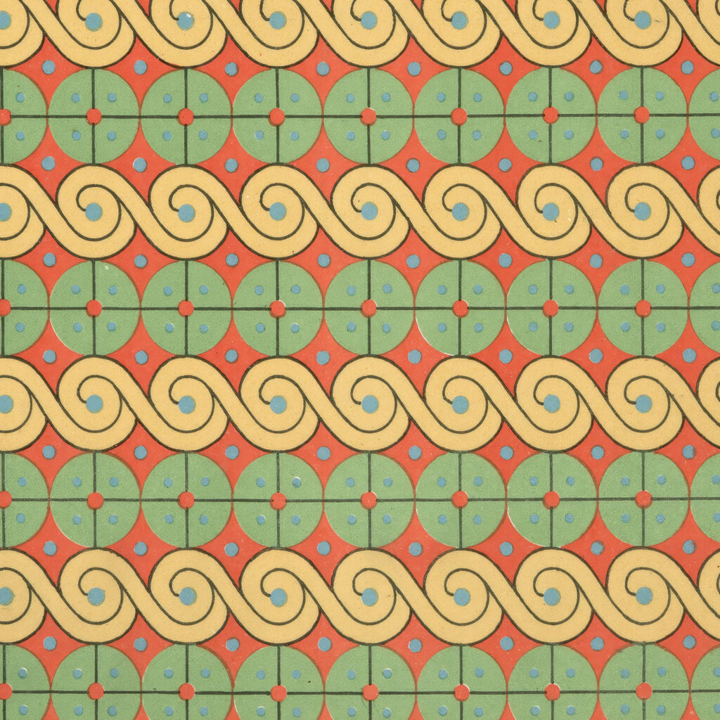 32. Plafond du Tombeau de Pa Nehasi Drah Aboul Negga 1911 Gustave Jequier 8 mockup