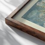 34 Psalm 74 17 close up dark wood mockup