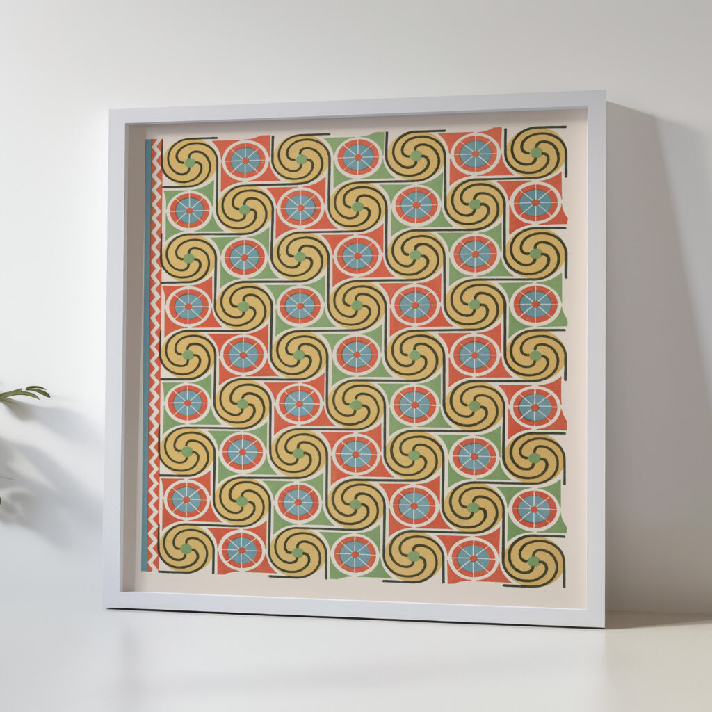 35. Plafond doTombeau de Nekht Min n° 87 1911 Gustave Jequier 5 mockup