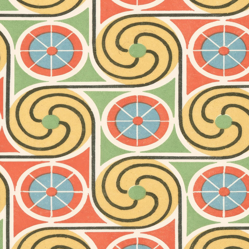 35. Plafond doTombeau de Nekht Min n° 87 1911 Gustave Jequier 8 mockup