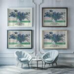 36 Matthew 6 28 framed posters mockup