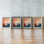 36 cupcake bauhaus 3x4 framed posters mockup