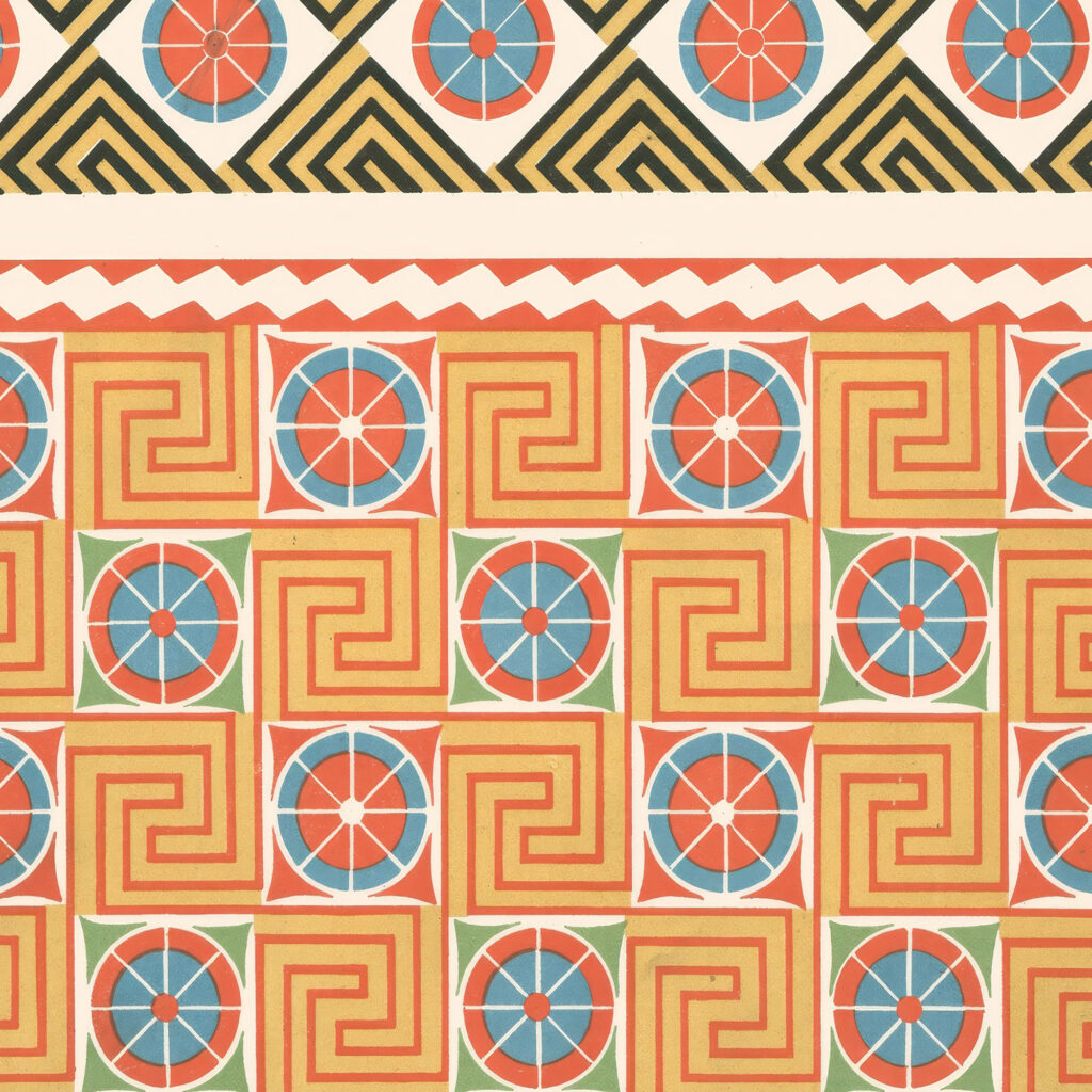 38. Plafond du Tombeau Danna n° 81 39. Plafond du Tombeau de Senmout n° 71 1911 Gustave Jequier 8 mockup