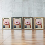 39 donut bauhaus 3x4 framed posters mockup